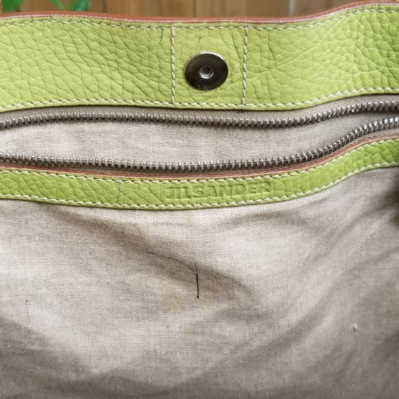 Rare Lovely Authentic JIL SANDER leather Everyday XL Tote handbag - Picture 14 of 16